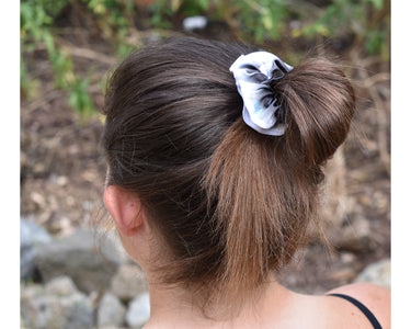 Black Ombre Gymnastics Hair Scrunchie