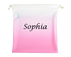 Personalized Gymnastics Grip Bag in Pink Ombre