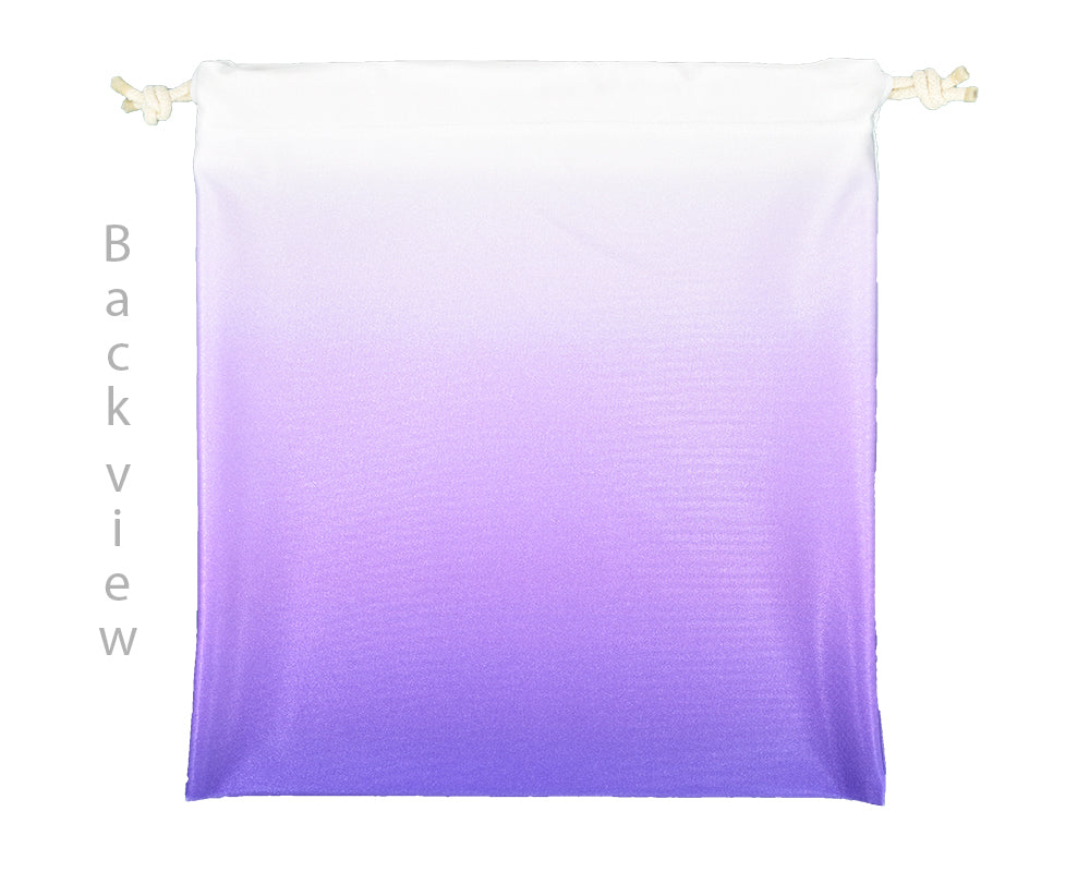 Purple Ombre Drawstring Gymnastics Grip Bag