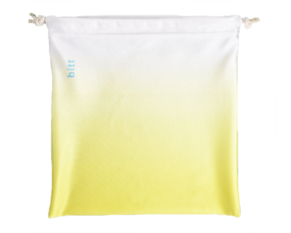 Gymnastics Grip Bag in Yellow White Ombre