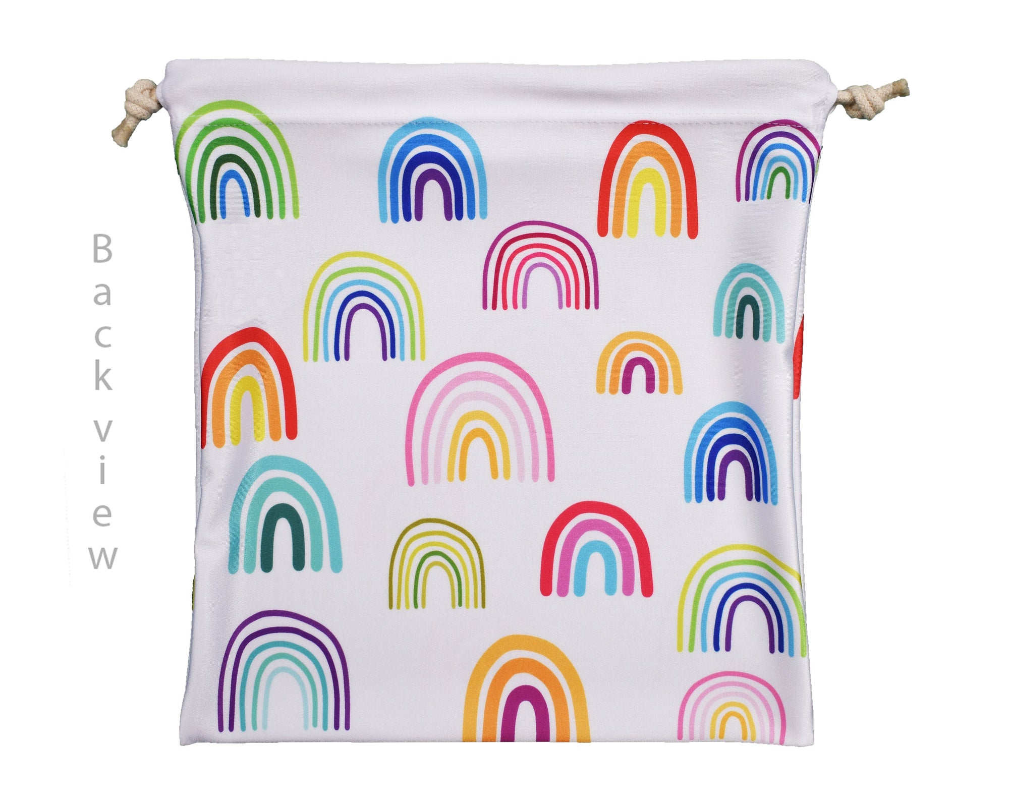 Personalized Gymnastics Grip Bag with Rainbows