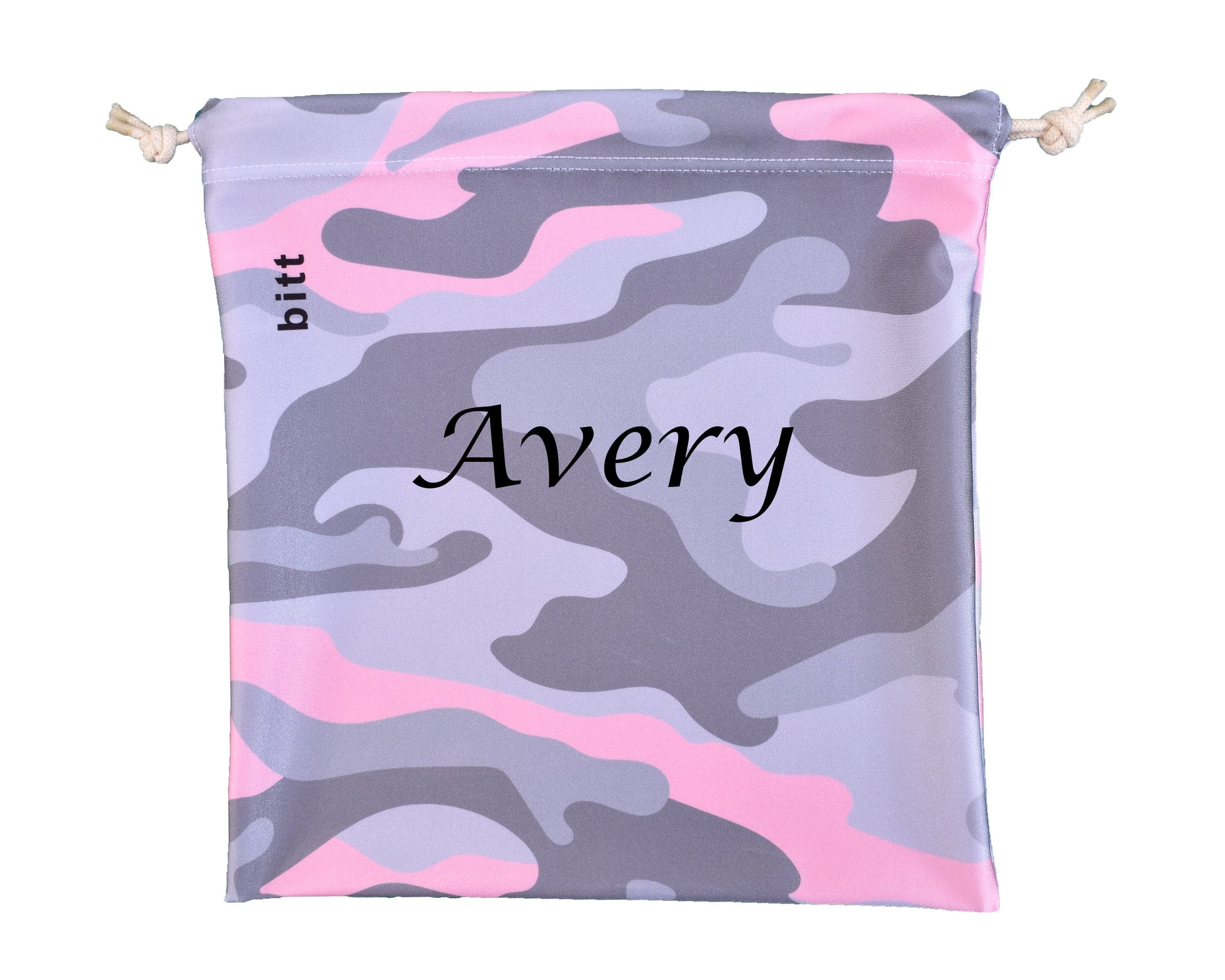Personalized Gymnastics Grip Bag in Coral Camouflage